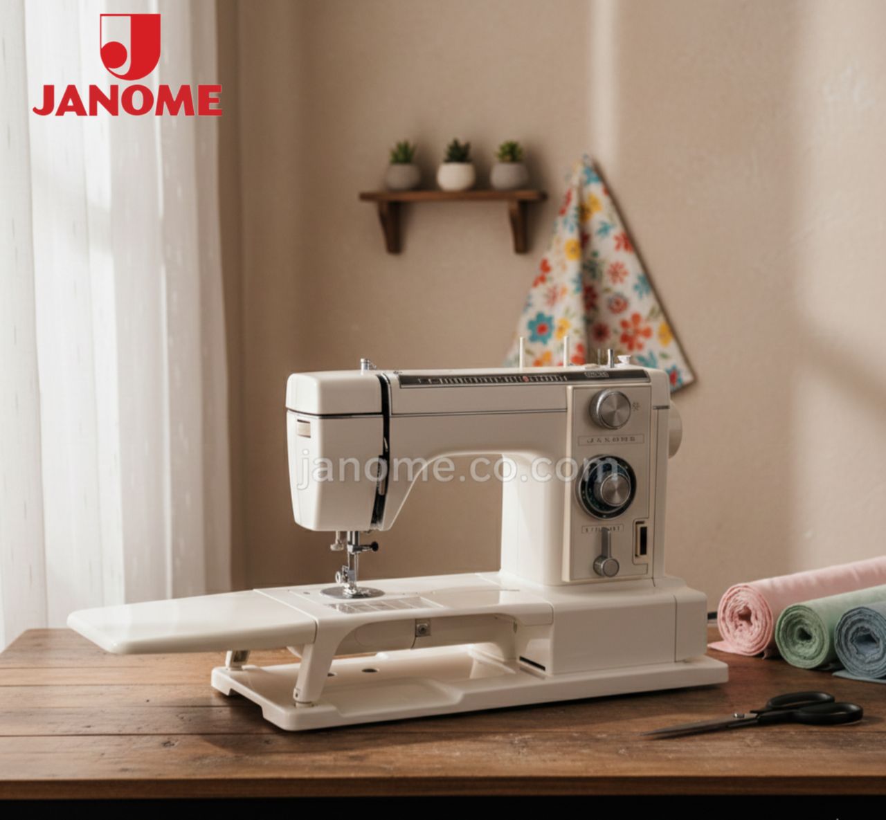 چرخ خیاطی و گلدوزی ژانومه مدل 815